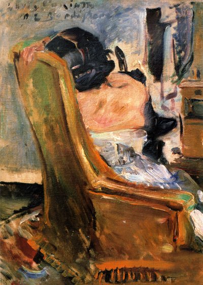 Nude Back Charlotte Berend-Corinth by Lovis Corinth